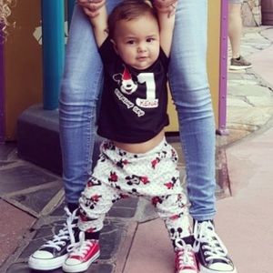 Red Baby Toddler Converse sneakers